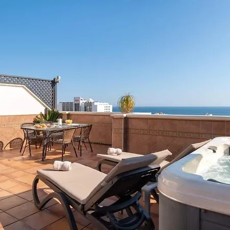 Stunning Penthouse In The Centre Of Nerja Apartment Exterior photo